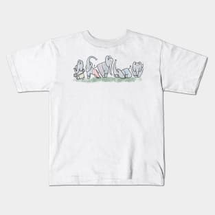 Elephant Yoga Kids T-Shirt